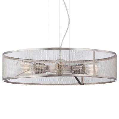 Downtown Edison Screened Drum Pendant by Minka-Lavery - Starlight Lighting USA and Canada